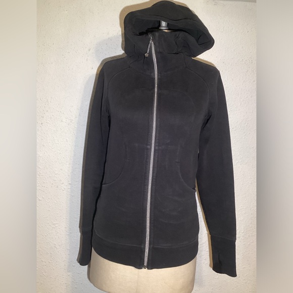 Lululemon black scuba jacket size 6 - Picture 1 of 6